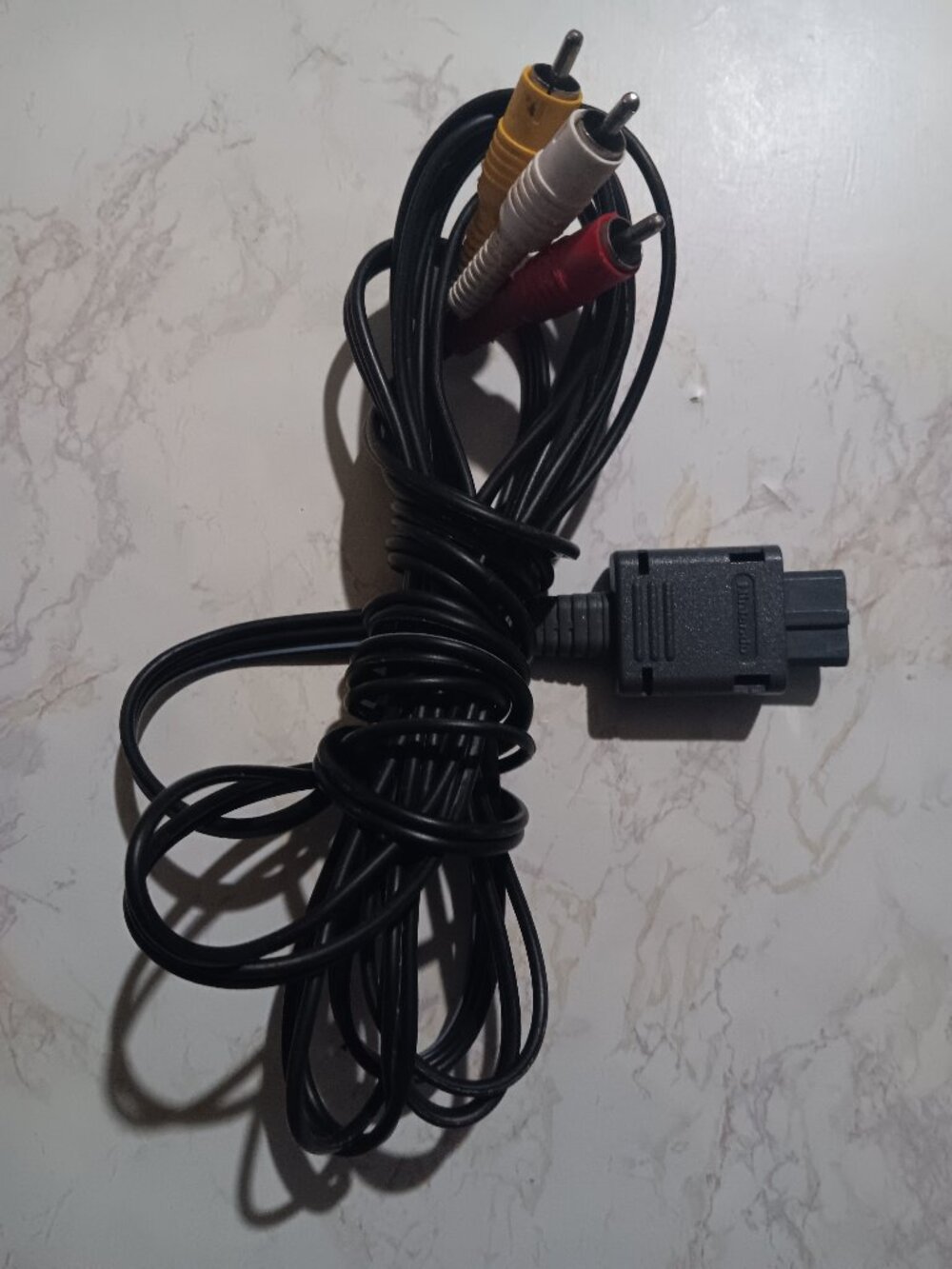 N64 SNES Gamecube OEM AV Cable Official Nintendo TV Cord